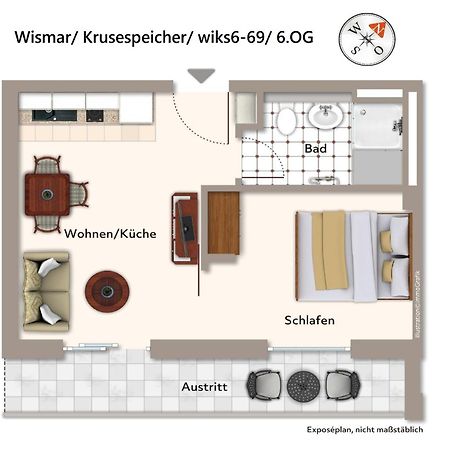 Wißmar Krusespeicher Krusespeicher 6-69 מראה חיצוני תמונה